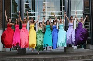 May Day Court 2105 - Princesses Jumping 